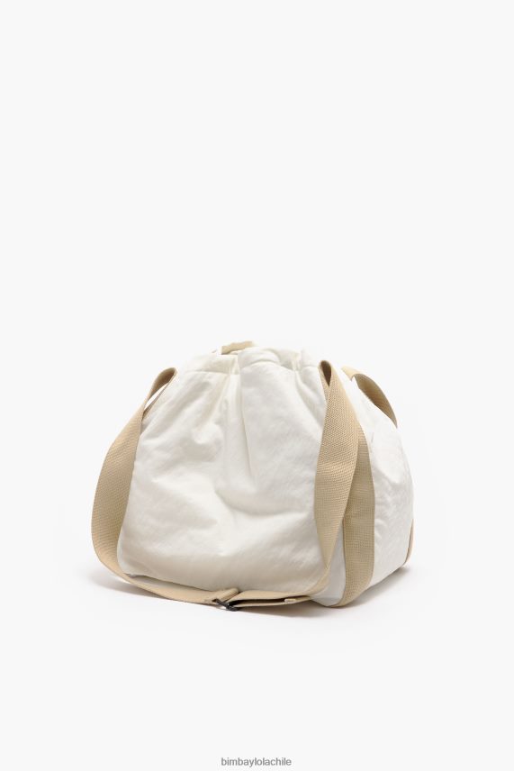 Bimba Y Lola bolso bombonera de nailon estampado PT6884129 accesorios piedra