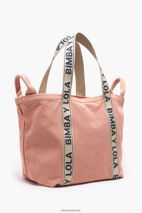 Bimba Y Lola bolso shopper de lona PT6884117 accesorios rosa
