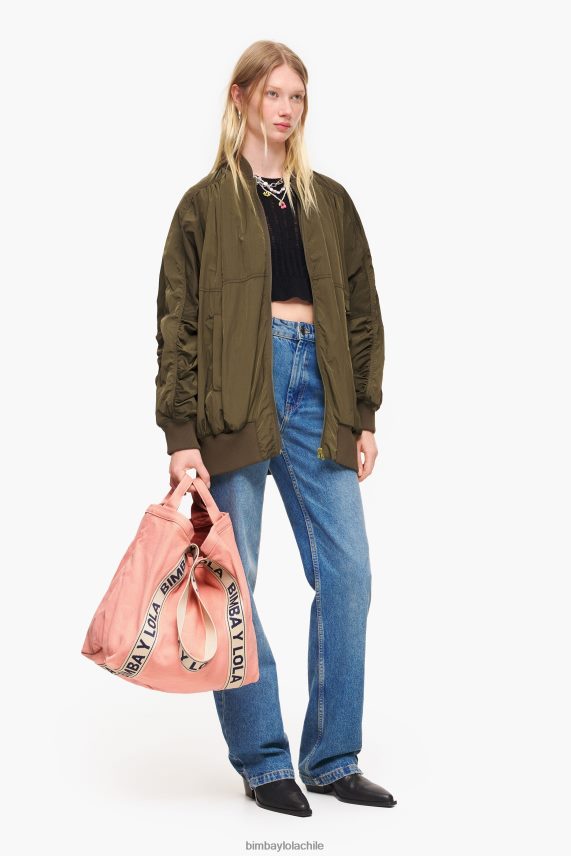 Bimba Y Lola bolso shopper de lona PT6884117 accesorios rosa