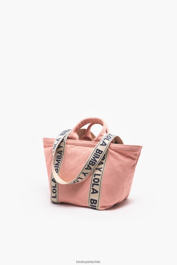 Bimba Y Lola bolso shopper de lona PT688483 accesorios rosa