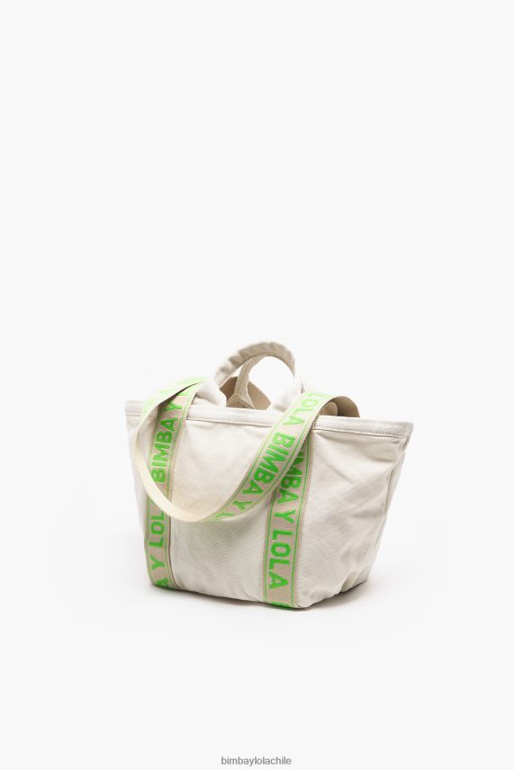 Bimba Y Lola bolso shopper de lona PT688486 accesorios crudo