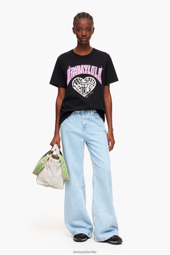 Bimba Y Lola bolso shopper de lona PT688486 accesorios crudo