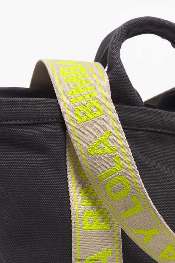 Bimba Y Lola bolso shopper de lona PT688487 accesorios antracita