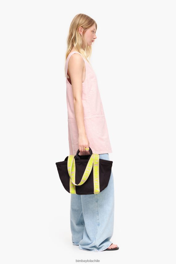 Bimba Y Lola bolso shopper de lona PT688487 accesorios antracita