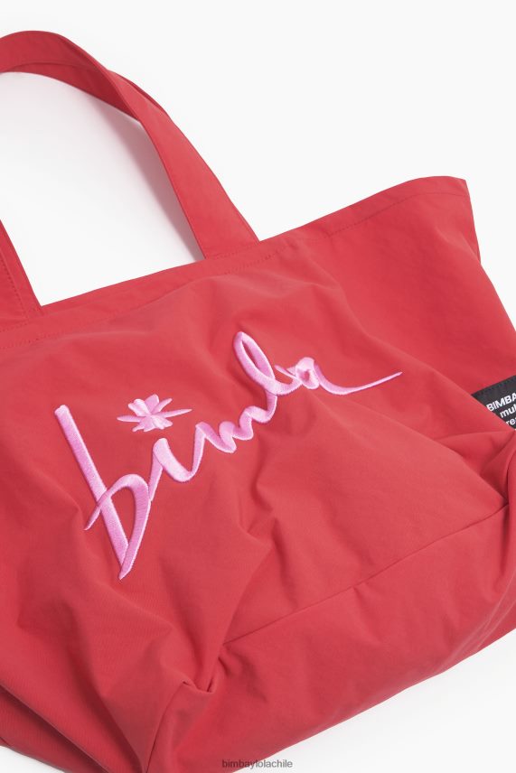 Bimba Y Lola bolso shopper de nailon PT6884123 accesorios rojo