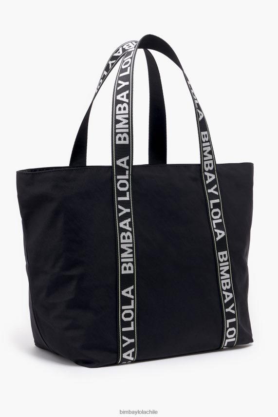 Bimba Y Lola bolso shopper de nailon PT6884130 accesorios negro