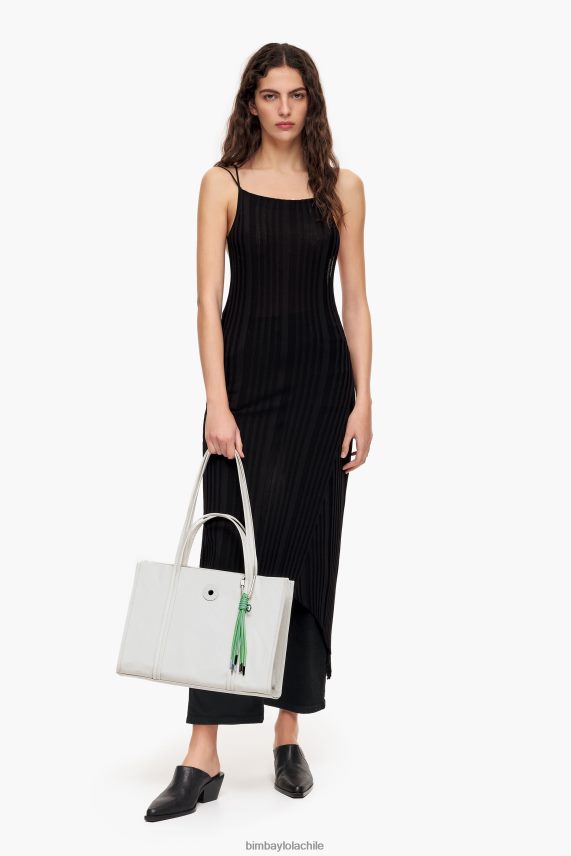 Bimba Y Lola bolso shopper de nailon PT6884135 accesorios gris