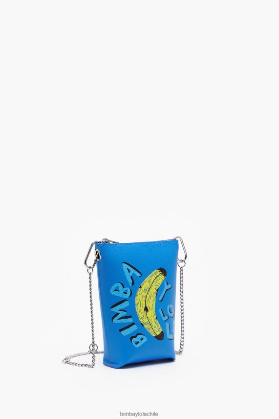 Bimba Y Lola bolsa crossbody byl con estampado de plátanos PT6884152 accesorios azul