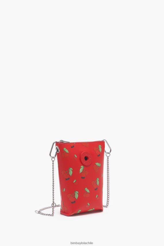 Bimba Y Lola bolsa crossbody con estampado de cerezas PT6884149 accesorios rojo