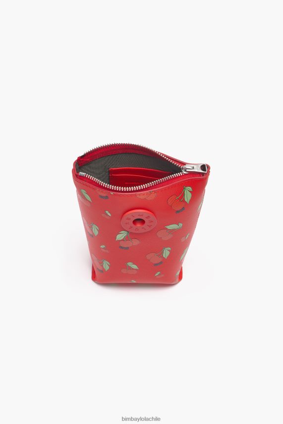 Bimba Y Lola bolsa crossbody con estampado de cerezas PT6884149 accesorios rojo