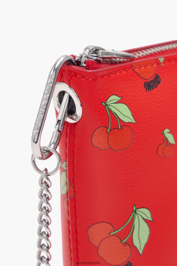 Bimba Y Lola bolsa crossbody con estampado de cerezas PT6884149 accesorios rojo
