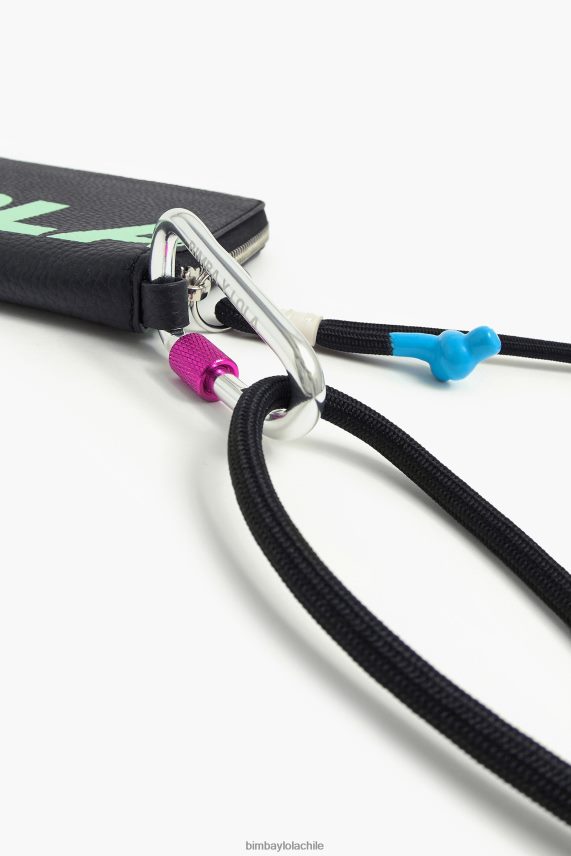 Bimba Y Lola bolso de mano multifunción de piel PT6884164 accesorios negro