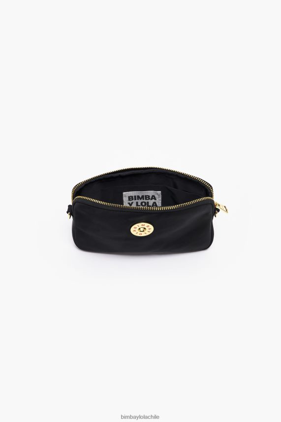Bimba Y Lola bolso mini rectangular de nailon PT6884160 accesorios negro