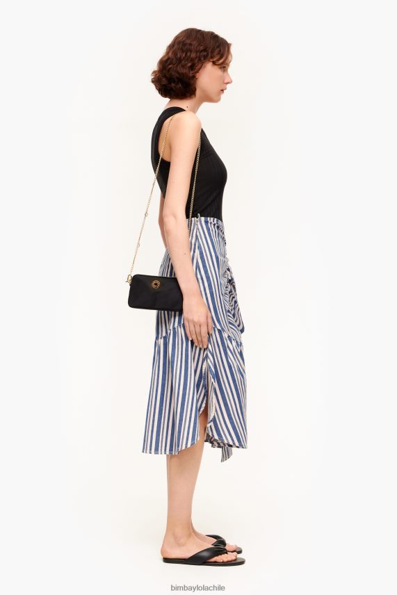 Bimba Y Lola bolso mini rectangular de nailon PT6884160 accesorios negro