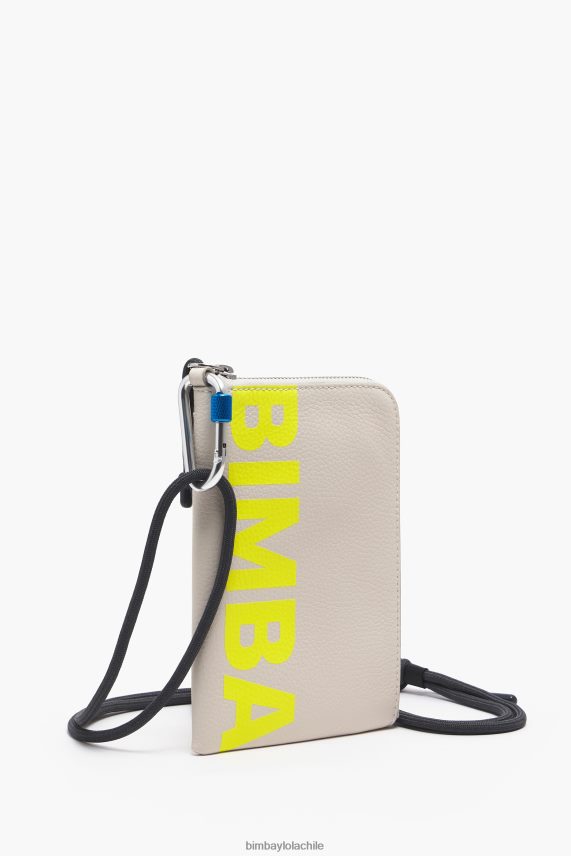 Bimba Y Lola bolso mini rectangular de piel PT6884163 accesorios blanquecino