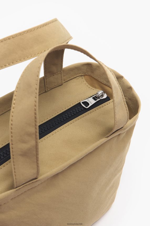 Bimba Y Lola bolso mini trapecio de nailon PT6884157 accesorios natural