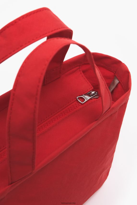 Bimba Y Lola bolso mini trapecio de nailon PT6884159 accesorios rojo