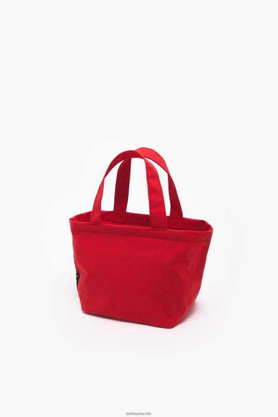 Bimba Y Lola bolso mini trapecio de nailon PT6884159 accesorios rojo