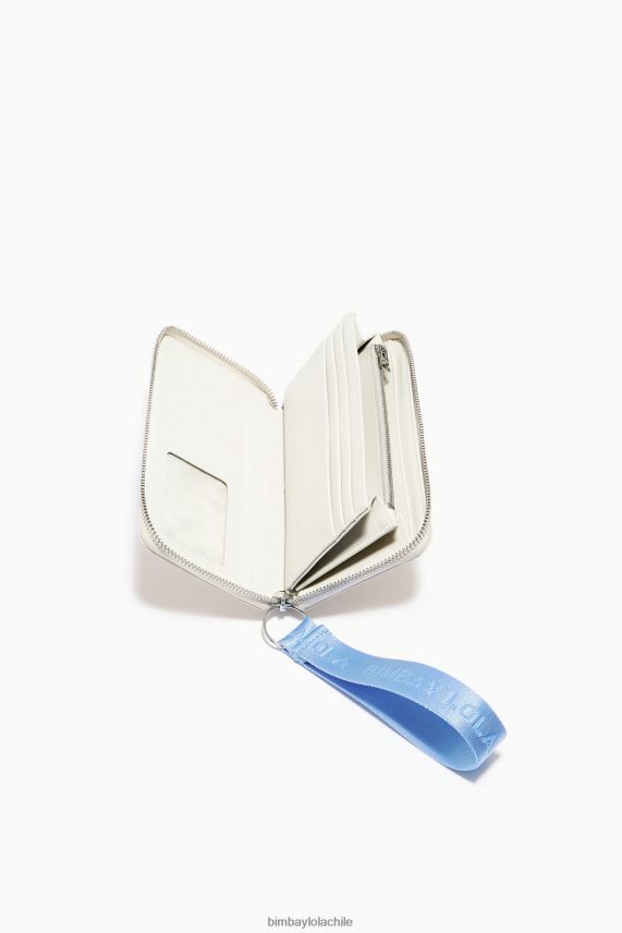 Bimba Y Lola billetera de cuero PT68841067 accesorios blanco