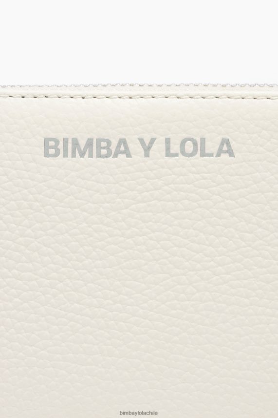 Bimba Y Lola billetera de cuero PT68841067 accesorios blanco