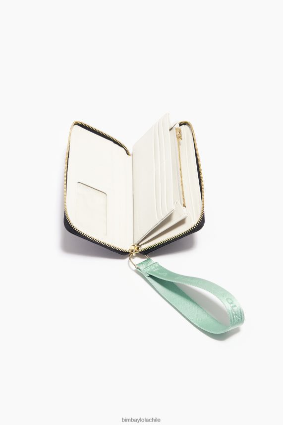 Bimba Y Lola billetera de cuero PT68841068 accesorios negro