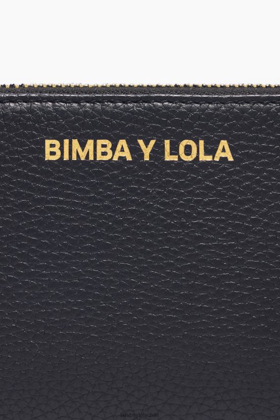 Bimba Y Lola billetera de cuero PT68841068 accesorios negro