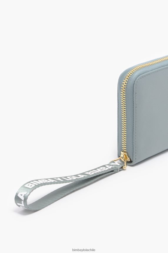 Bimba Y Lola cartera tipo libro de nailon PT68841071 accesorios aguamarina