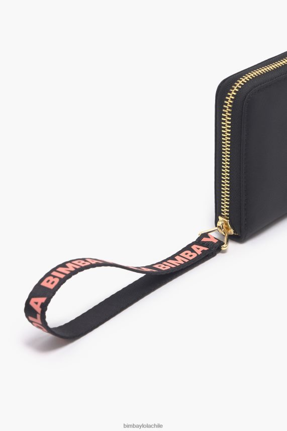 Bimba Y Lola cartera tipo libro de nailon PT68841072 accesorios negro