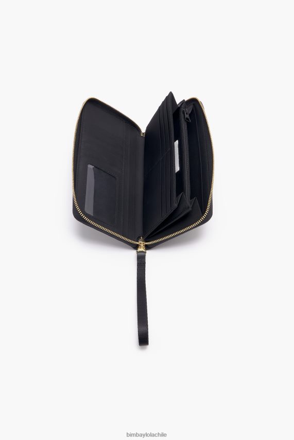 Bimba Y Lola cartera tipo libro de nailon PT68841073 accesorios negro
