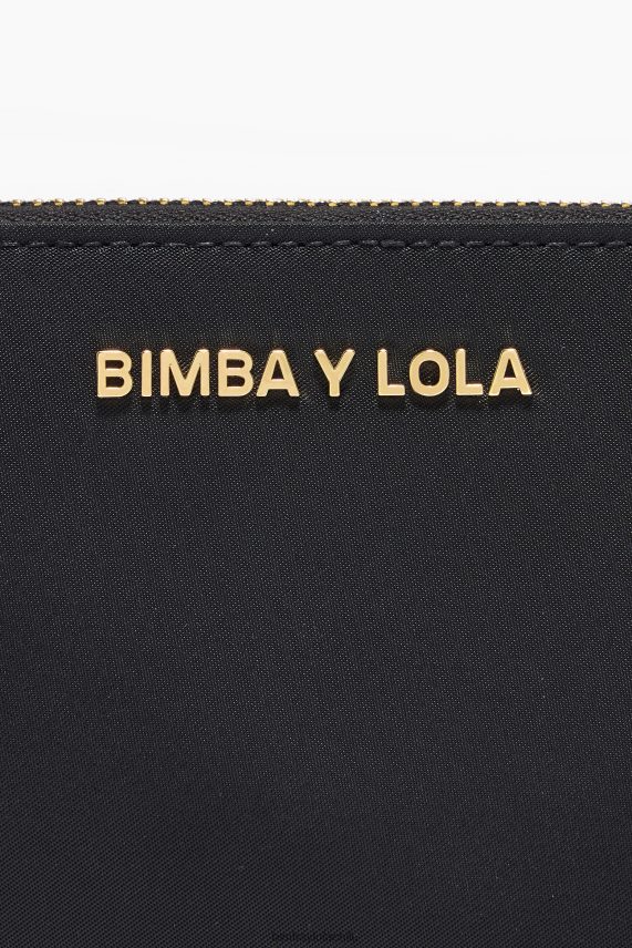 Bimba Y Lola cartera tipo libro de nailon PT68841076 accesorios negro