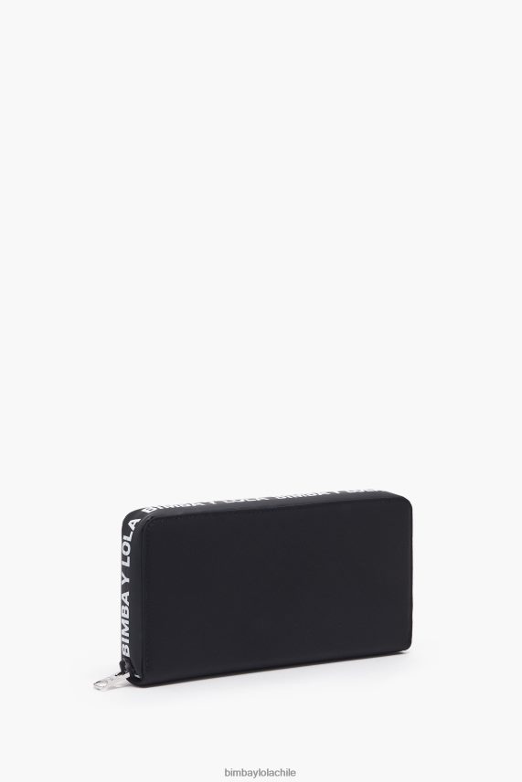 Bimba Y Lola cartera tipo libro de nailon PT68841077 accesorios negro
