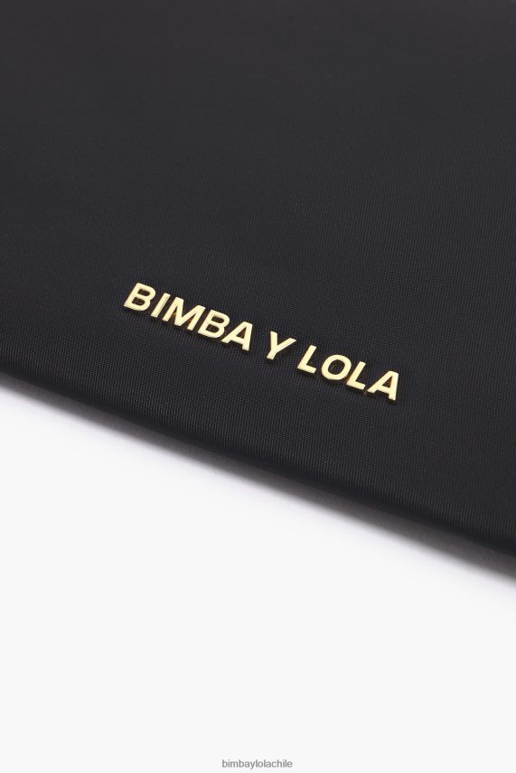 Bimba Y Lola Neceser rectangular mediano de nailon PT68841101 accesorios negro