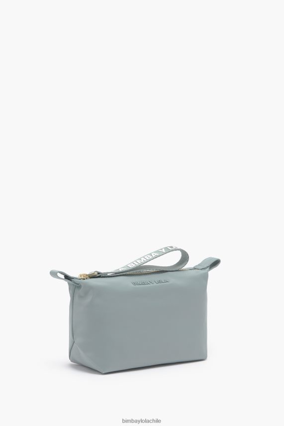 Bimba Y Lola estuche de maquillaje trapecio de nailon PT68841091 accesorios aguamarina
