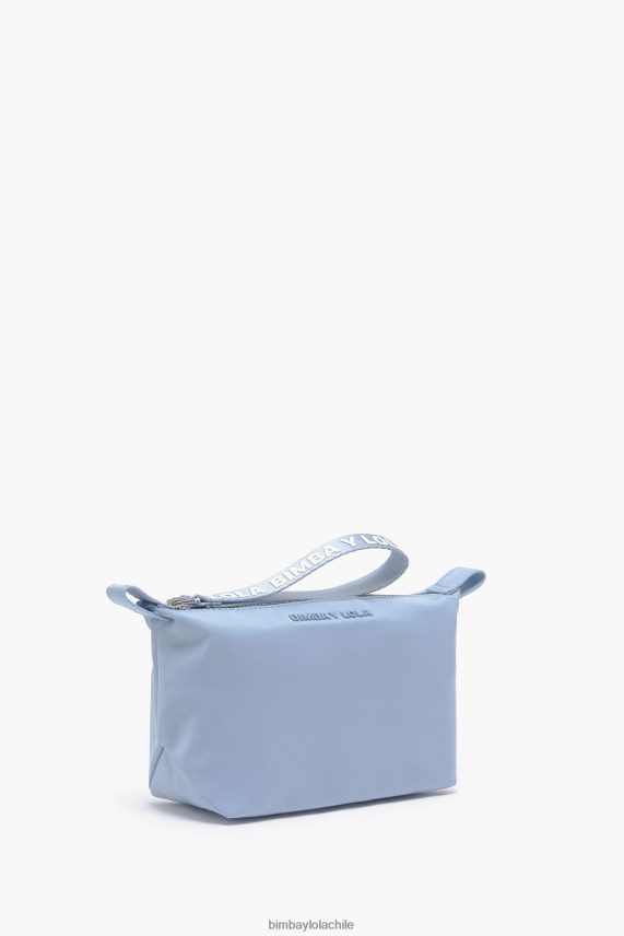 Bimba Y Lola estuche de maquillaje trapecio de nailon PT68841092 accesorios azul
