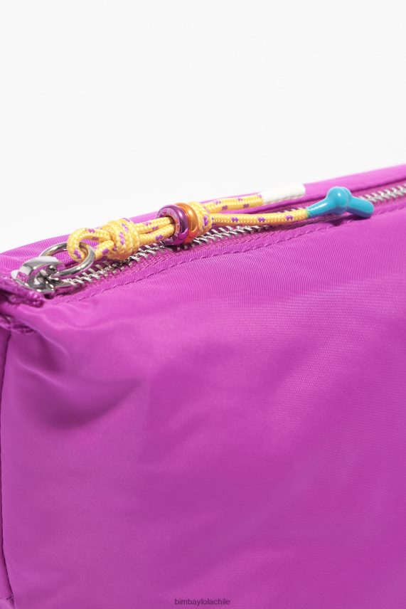 Bimba Y Lola estuche de maquillaje trapecio de nailon PT68841109 accesorios rosa