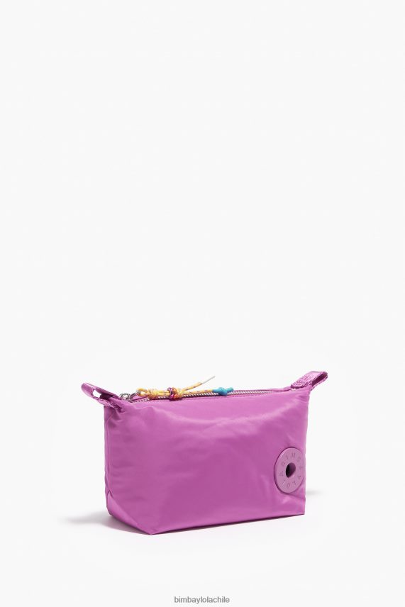 Bimba Y Lola estuche de maquillaje trapecio de nailon PT68841111 accesorios rosa