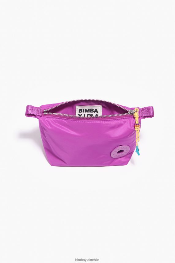 Bimba Y Lola estuche de maquillaje trapecio de nailon PT68841111 accesorios rosa