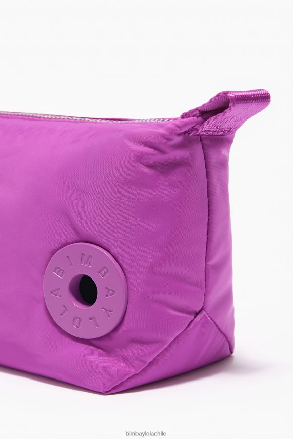 Bimba Y Lola estuche de maquillaje trapecio de nailon PT68841111 accesorios rosa