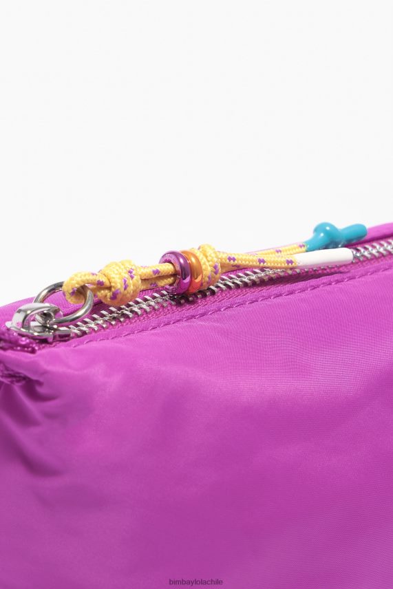 Bimba Y Lola estuche de maquillaje trapecio de nailon PT68841111 accesorios rosa