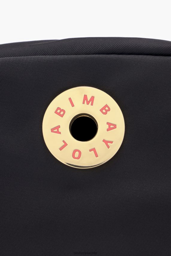 Bimba Y Lola neceser media luna de nailon PT68841100 accesorios negro