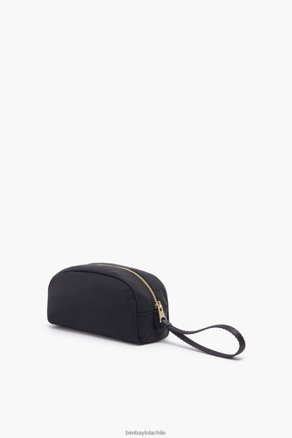 Bimba Y Lola neceser media luna de nailon PT68841100 accesorios negro