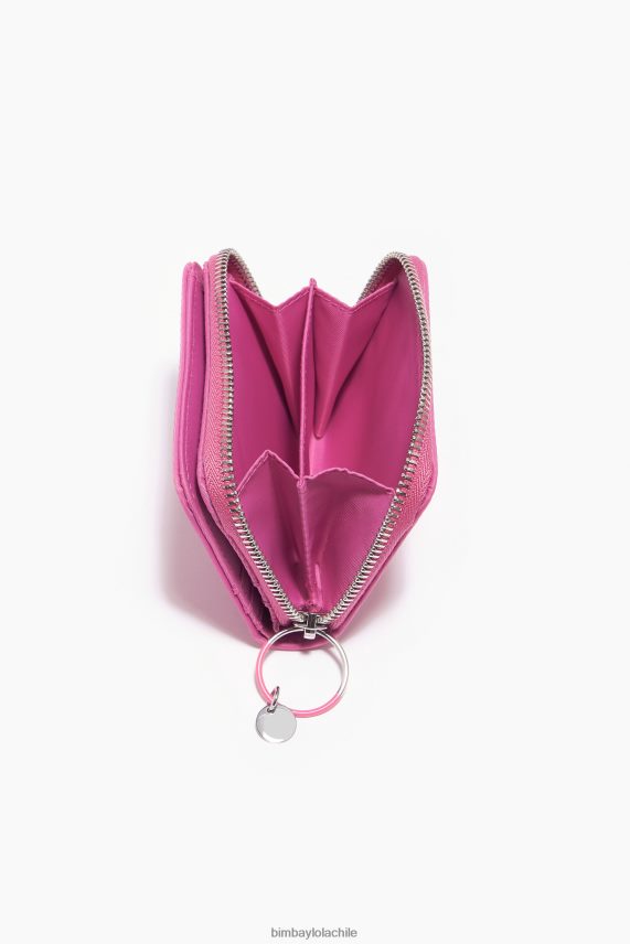 Bimba Y Lola monedero con solapa de nailon PT68841059 accesorios rosa