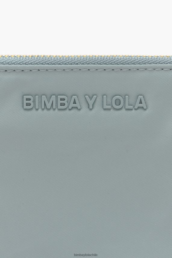 Bimba Y Lola monedero curvo de nailon PT6884980 accesorios aguamarina