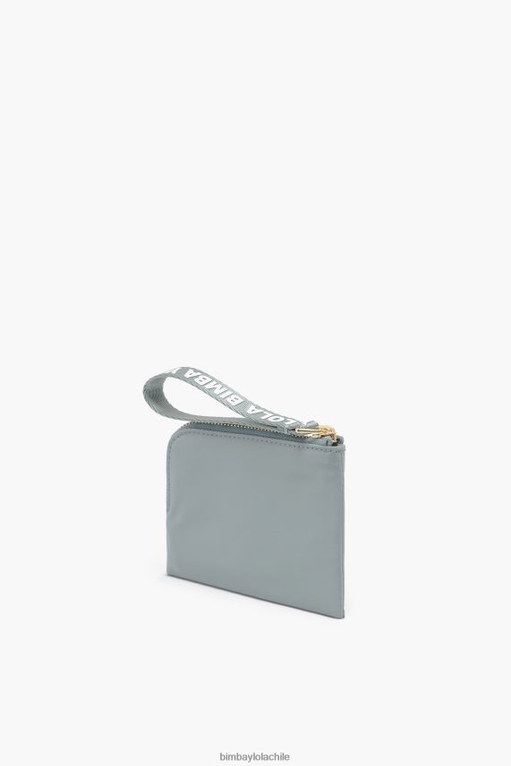 Bimba Y Lola monedero curvo de nailon PT6884980 accesorios aguamarina