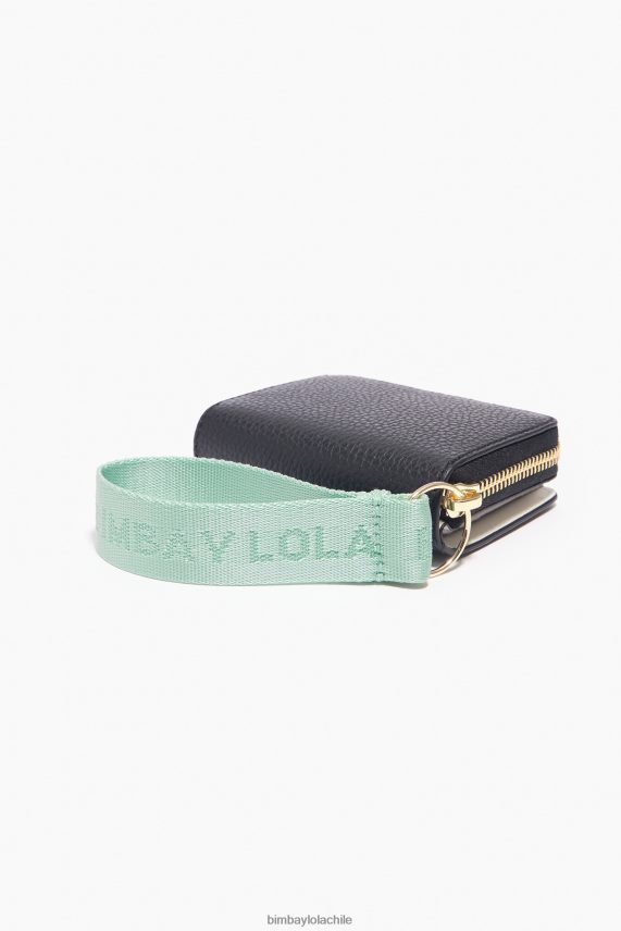 Bimba Y Lola monedero de cuero PT68841045 accesorios negro