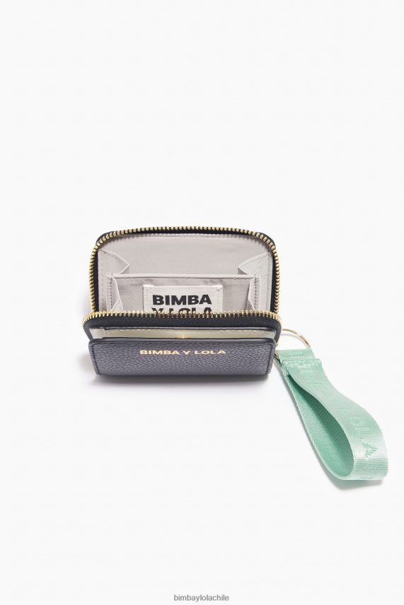Bimba Y Lola monedero de cuero PT68841045 accesorios negro