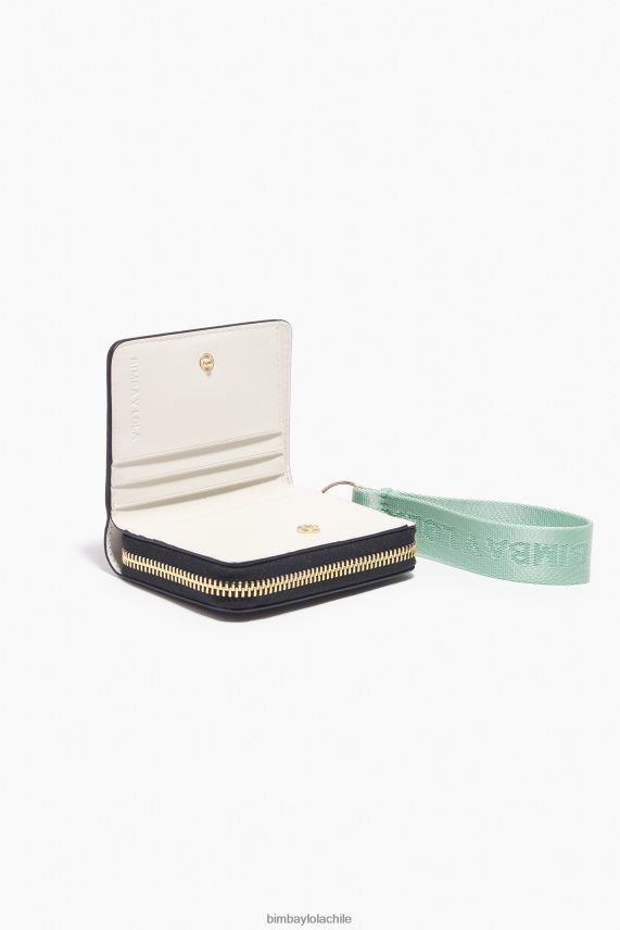 Bimba Y Lola monedero de cuero PT68841045 accesorios negro