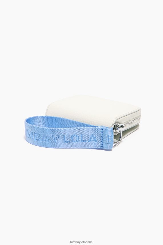 Bimba Y Lola monedero de cuero PT68841046 accesorios blanco