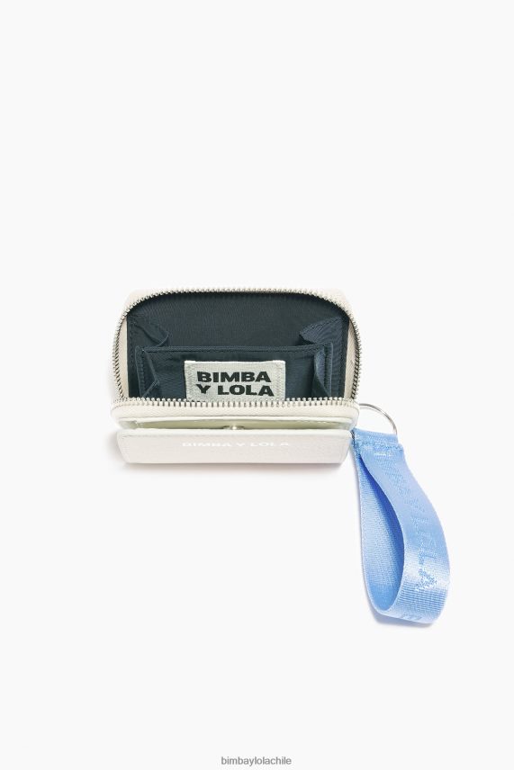 Bimba Y Lola monedero de cuero PT68841046 accesorios blanco