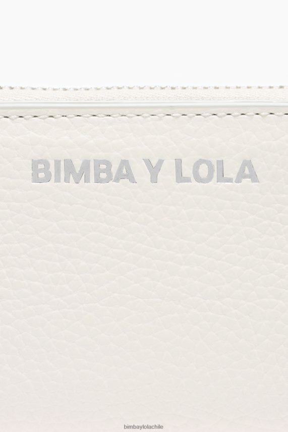 Bimba Y Lola monedero de cuero PT68841046 accesorios blanco